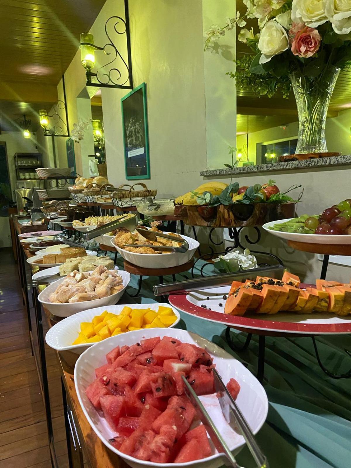 Queiroz Palace Hotel Siqueira Campos Exteriör bild